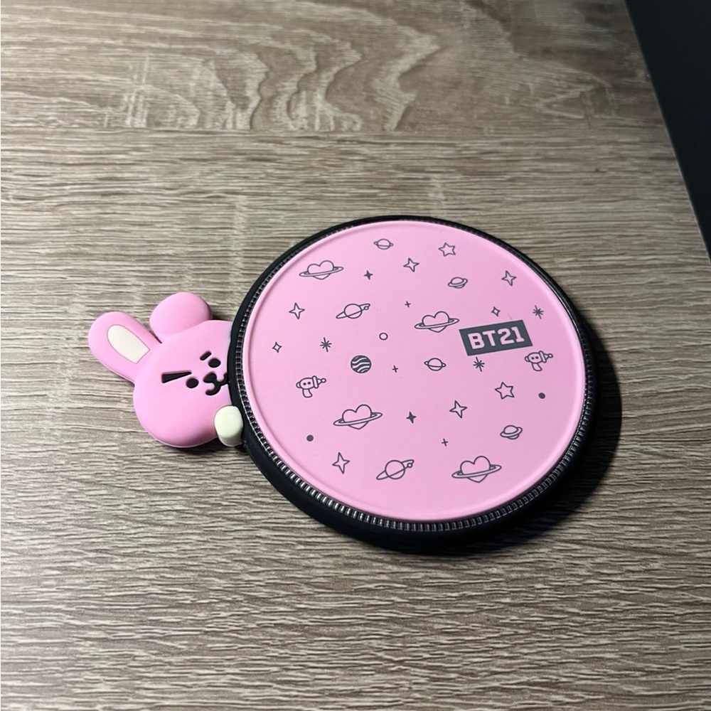 BT21 Pink Wireless Charger